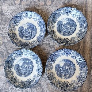 Johnson Brothers Mill Stream Tea Saucers